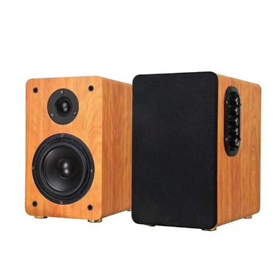 Vofull 100W Bookshelf Speakers with Hi-Res Audio and Deep Bass Response