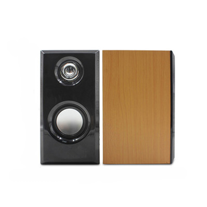 Hi-Fi Active Bookshelf Speaker with 4" Full-Range Driver and 1W Distortion