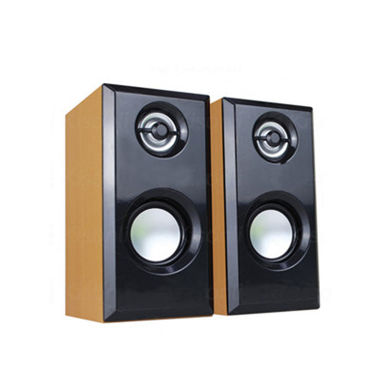 Hi-Fi Active Bookshelf Speaker with 4" Full-Range Driver and 1W Distortion