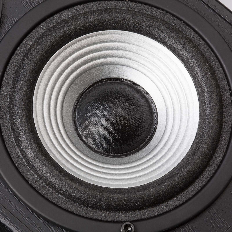 Vofull 2.0 Wooden Bookshelf Speakers with 5.25" Bass and 1" Treble Units
