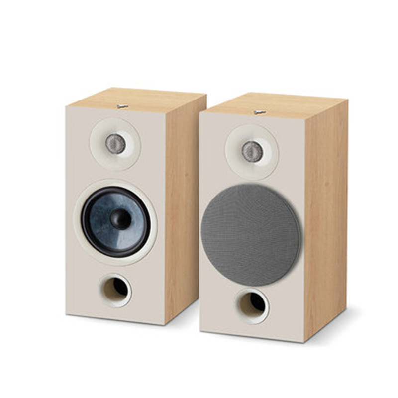 40W Vofull Bookshelf HiFi Speakers with Two-Way Audio Crossover